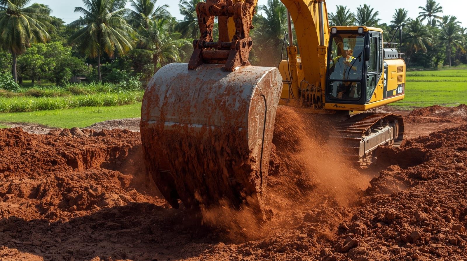 Widened well in Namakkal – before and after