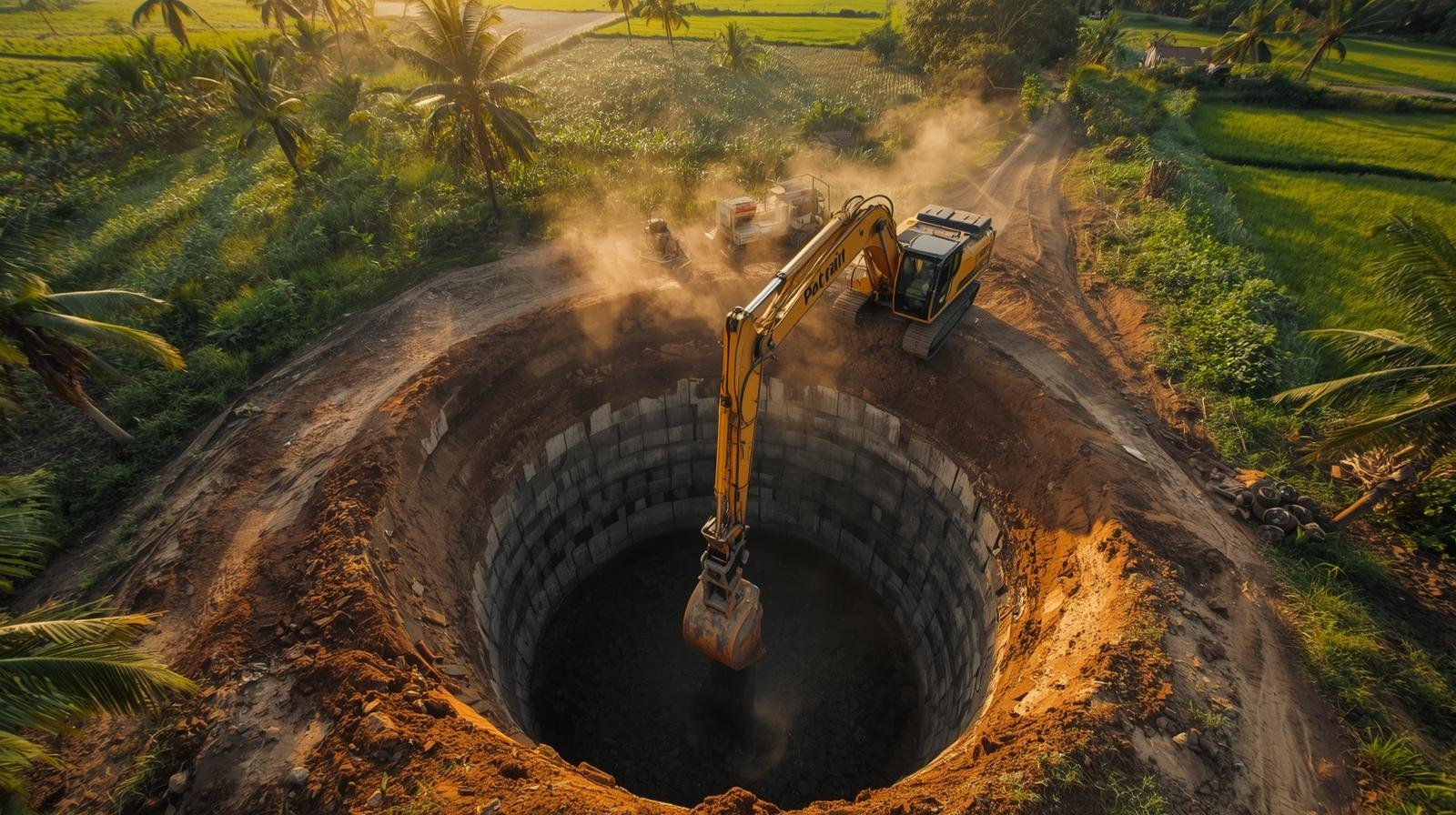 Open well cleaning – silt removal and wall cleaning for pure water